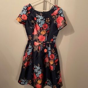 Brand new floral Chi Chi London dress with tags